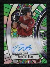 2023 Bowman Draft Glass Autographs Tommy Troy #BGA-TT card