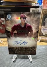 2024 Bowman Chrome Gladiators of the Diamond Autographs Tommy Troy #GDA-TT