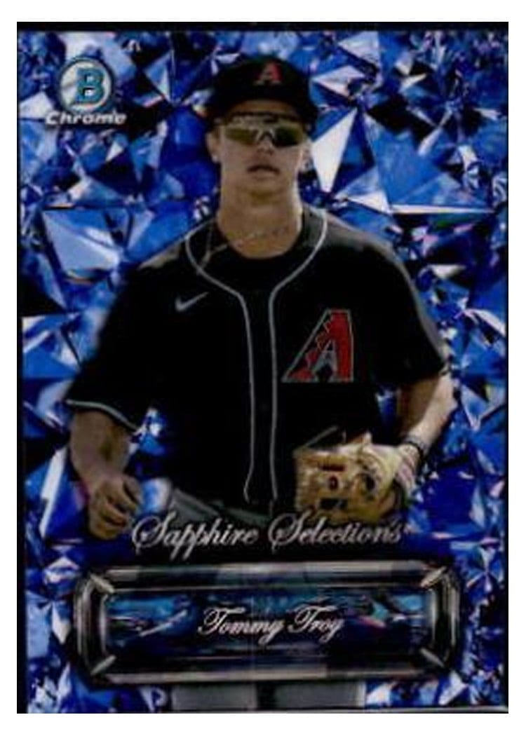 2024 Bowman Chrome Sapphire Edition Selections Tommy Troy #SS-18 card