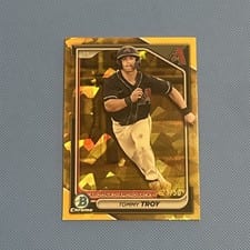 2024 Bowman Draft Sapphire Edition Base Set Tommy Troy #BDC-111 card