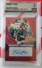 2024 Panini Prizm Prospect Signatures Tommy Troy #PS-TT card