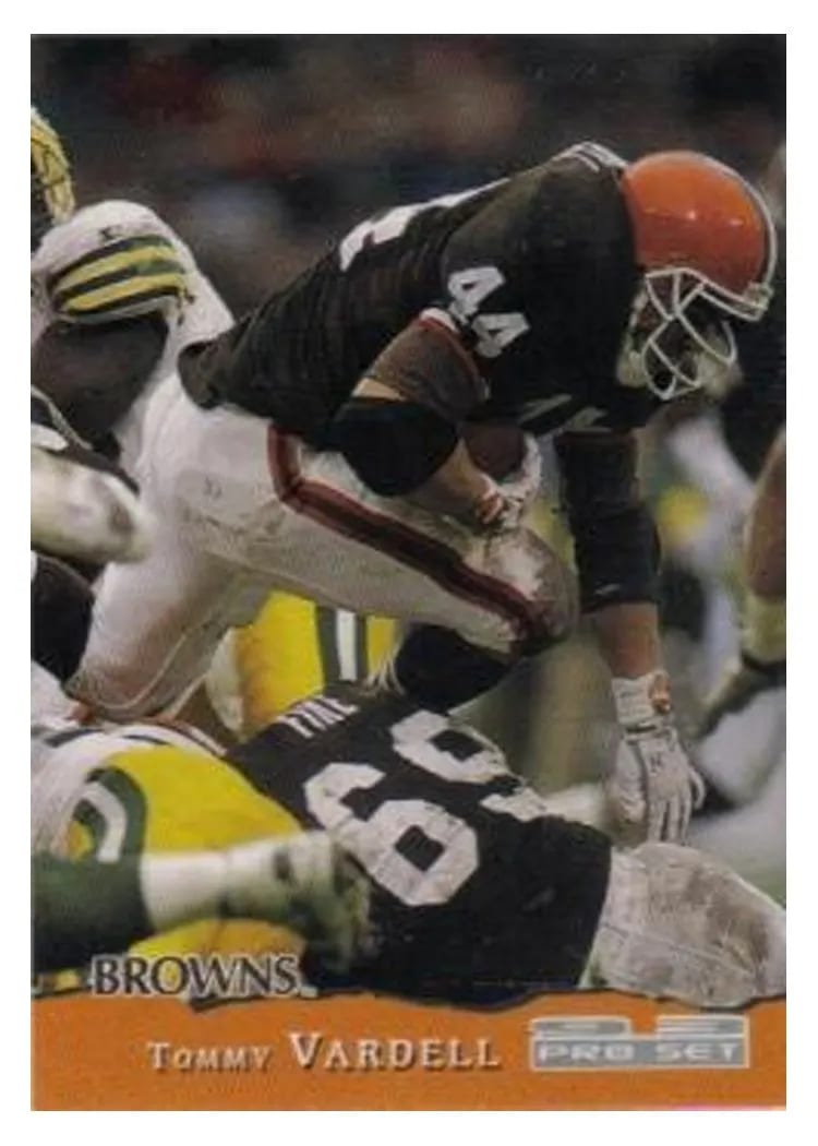 1993 Pro Set Tommy Vardell #116 card
