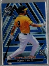 2024 Leaf Press Pass Premium Baseball Base Set Tommy White #100 card