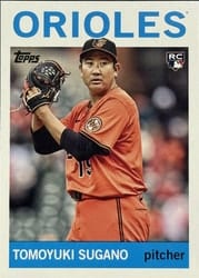 2025 Topps Archives Base Set Tomoyuki Sugano #25 card