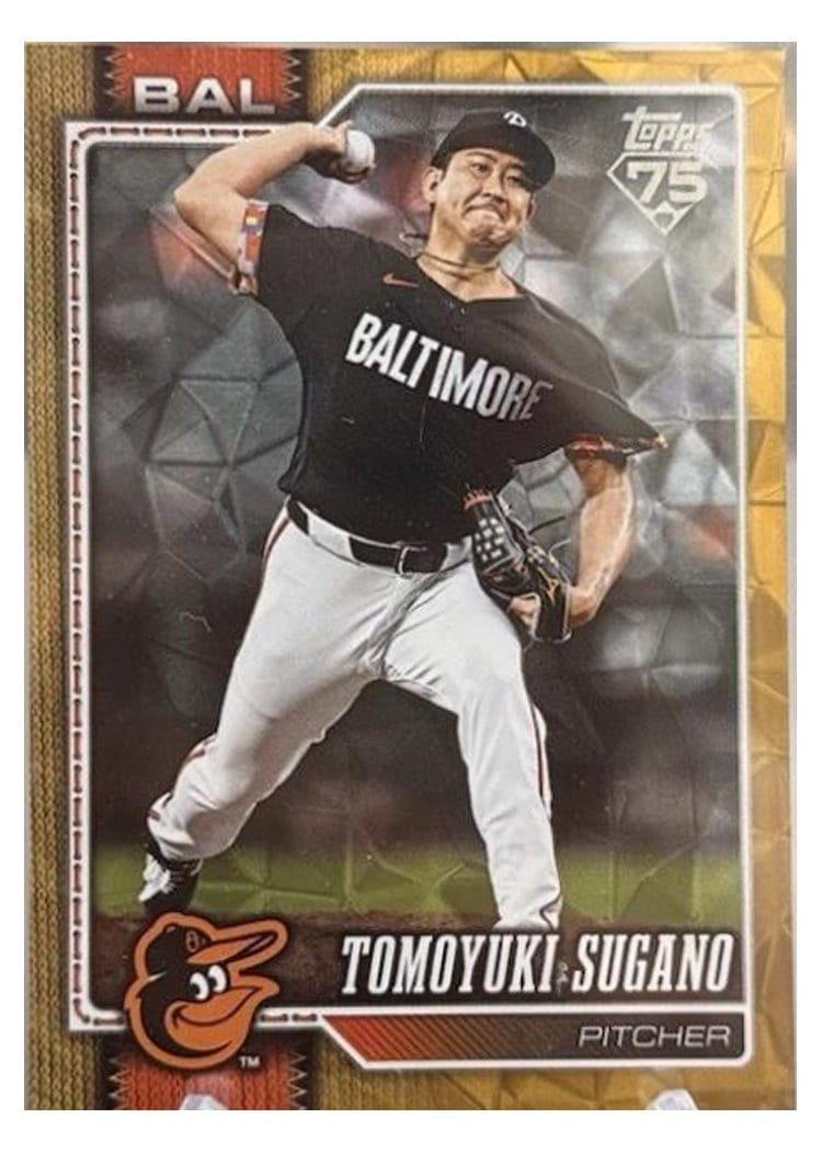2026 Topps Base Set Tomoyuki Sugano #185 card