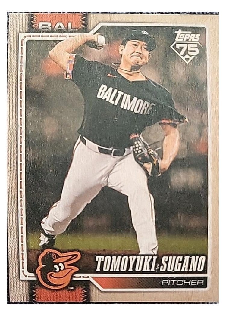 2026 Topps Base Set Tomoyuki Sugano #185 card
