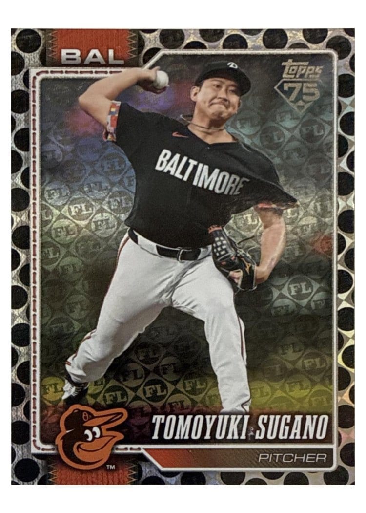 2026 Topps Base Set Tomoyuki Sugano #185 card