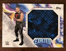 2025 Topps Exalted WWE Wrestling Mega Materials Tonga Loa #MM-TL card