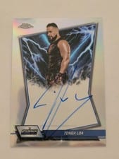 2026 Topps Chrome WWE Blue Brand Autographs Tonga Loa #BBA-TON card