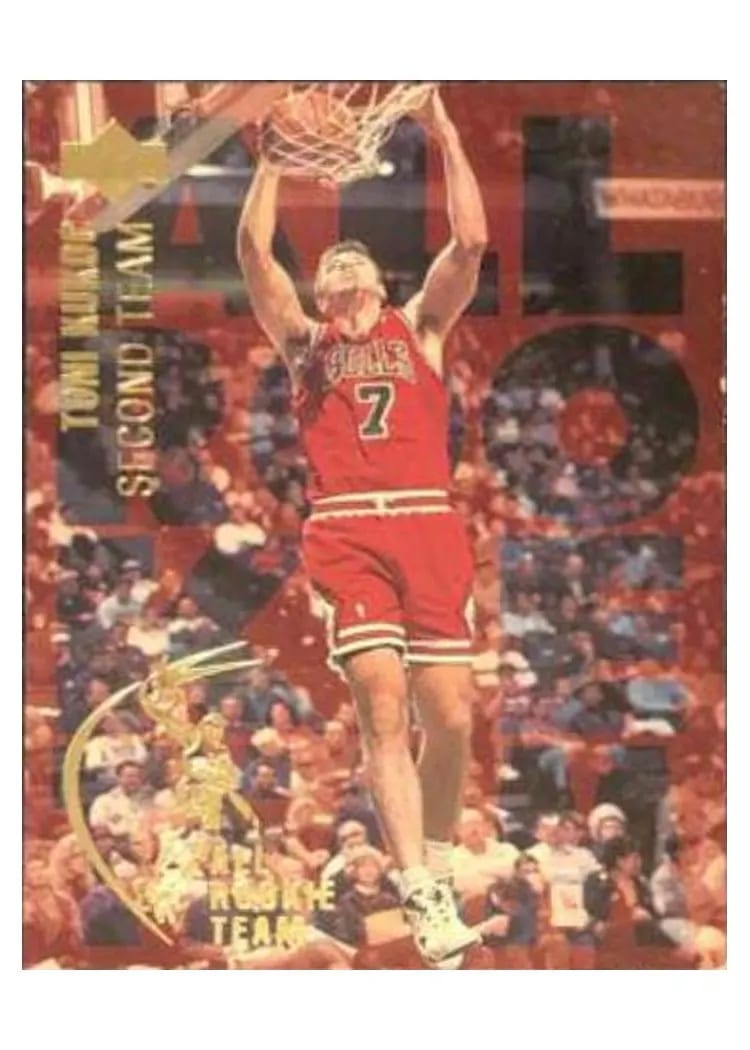 1994 Upper Deck Toni Kukoc #9 card