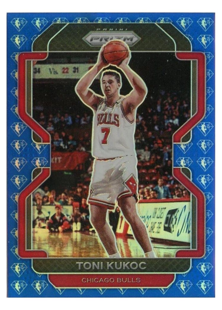 2021-22 Panini Prizm Base Set Toni Kukoc #247 card