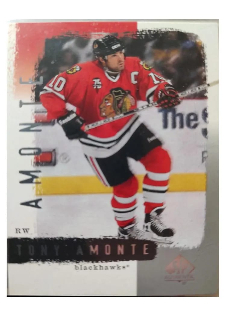 2000 SP Authentic Tony Amonte #20 card