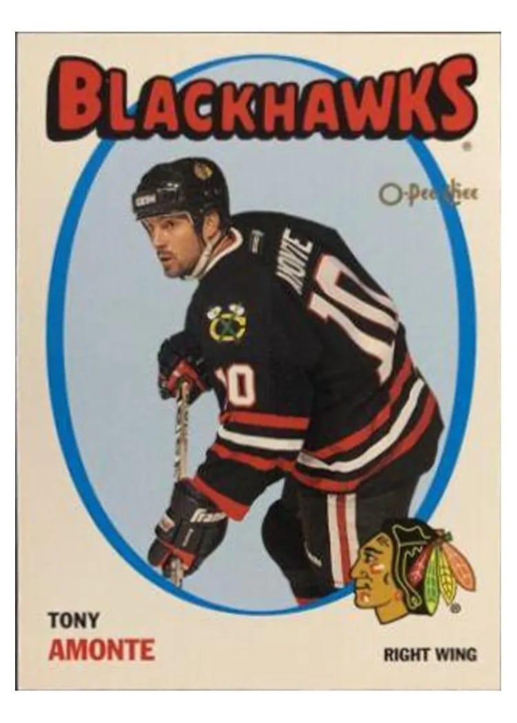 2001 O Pee Chee Tony Amonte #5 card