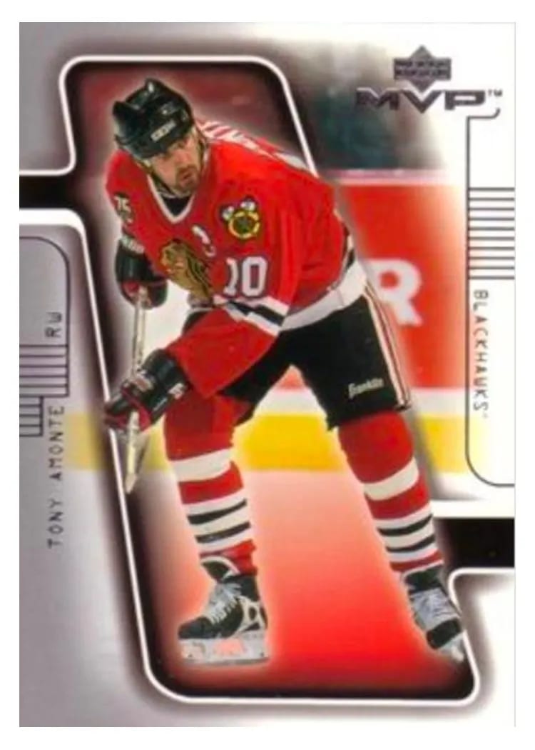 2001 Upper Deck MVP Tony Amonte #38 card