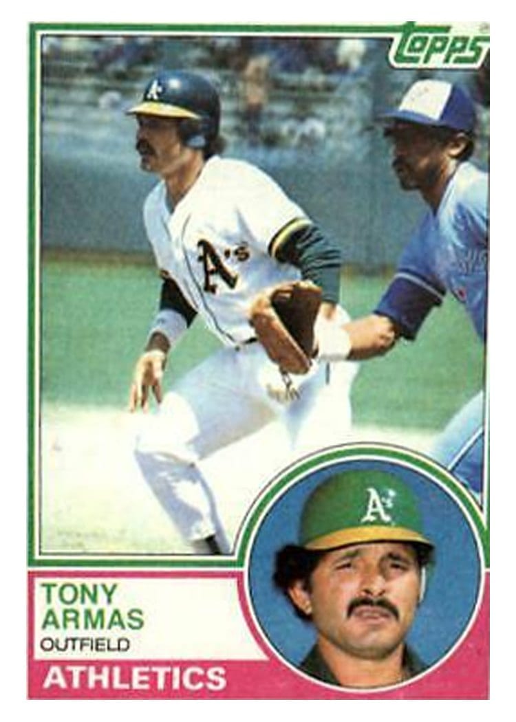 1983 Topps Tony Armas #435 card