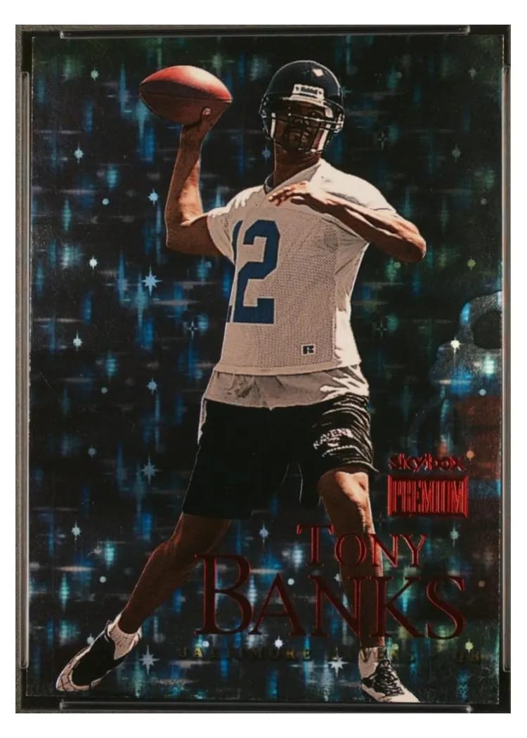 1999 Skybox Premium Tony Banks #35 card