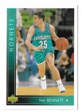 1993-94 Upper Deck Base Set Tony Bennett #97 card