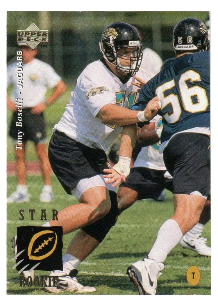 1995 Upper Deck Tony Boselli #2 card