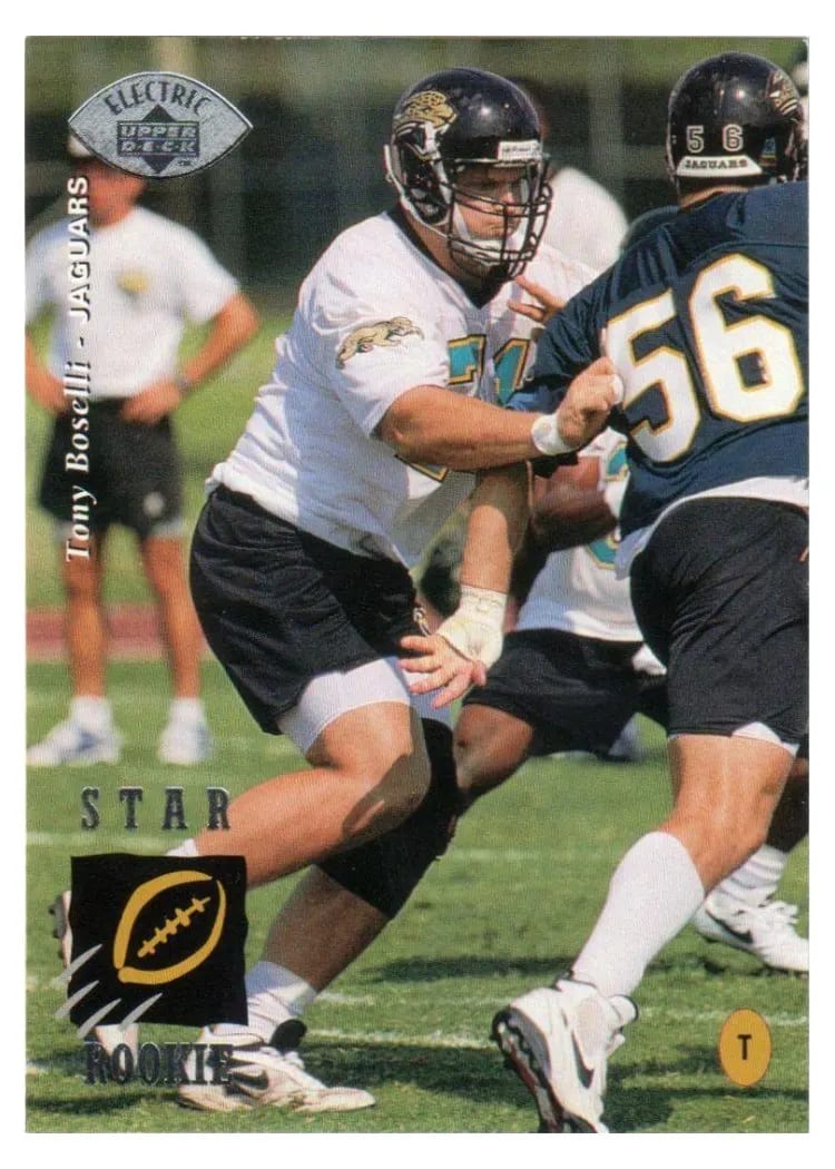 1995 Upper Deck Tony Boselli #2 card