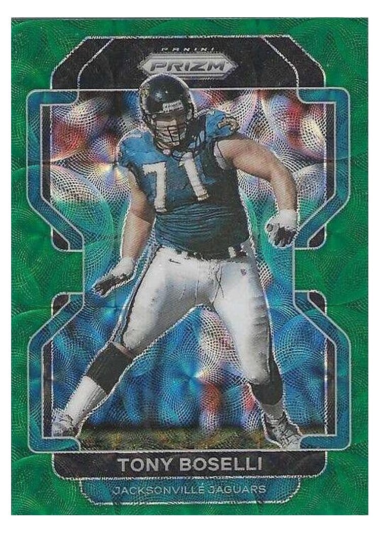 2021 Panini Prizm Base Set Tony Boselli #20 card