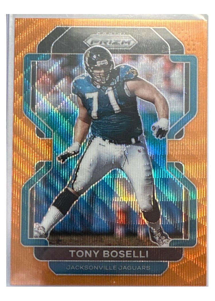 2021 Panini Prizm Base Set Tony Boselli #20 card