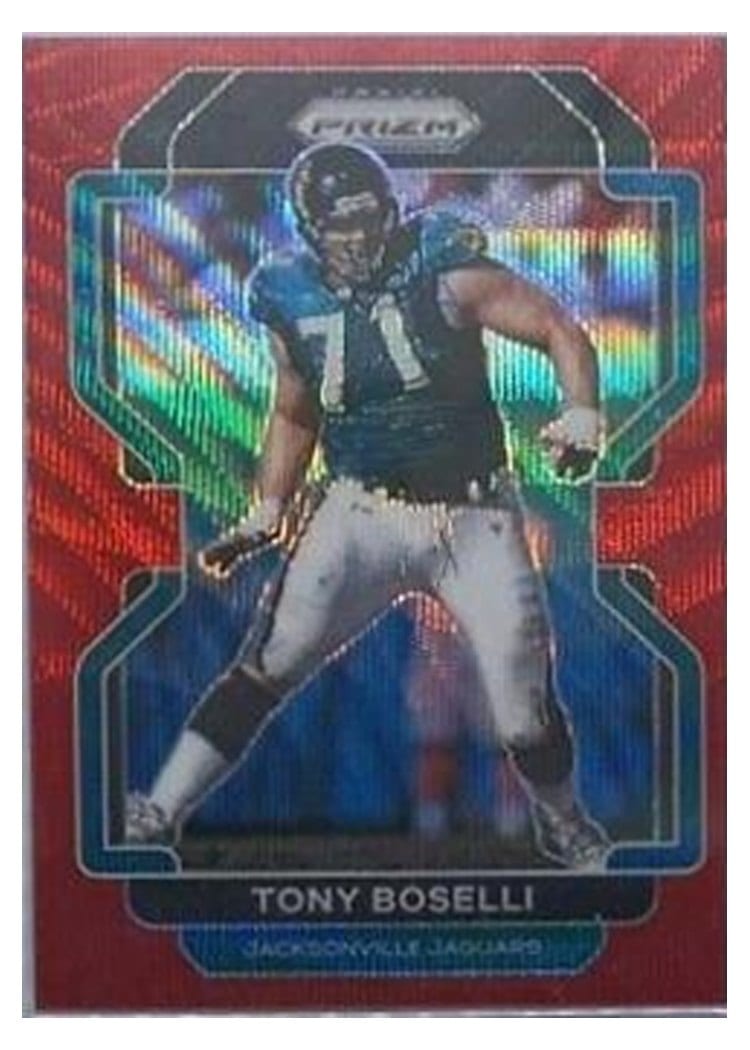 2021 Panini Prizm Base Set Tony Boselli #20 card