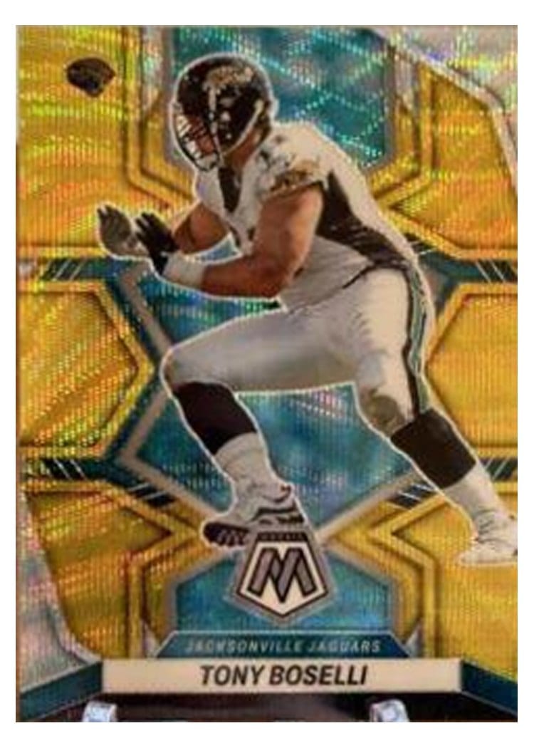 2022 Panini Mosaic Base Set Tony Boselli #247 card