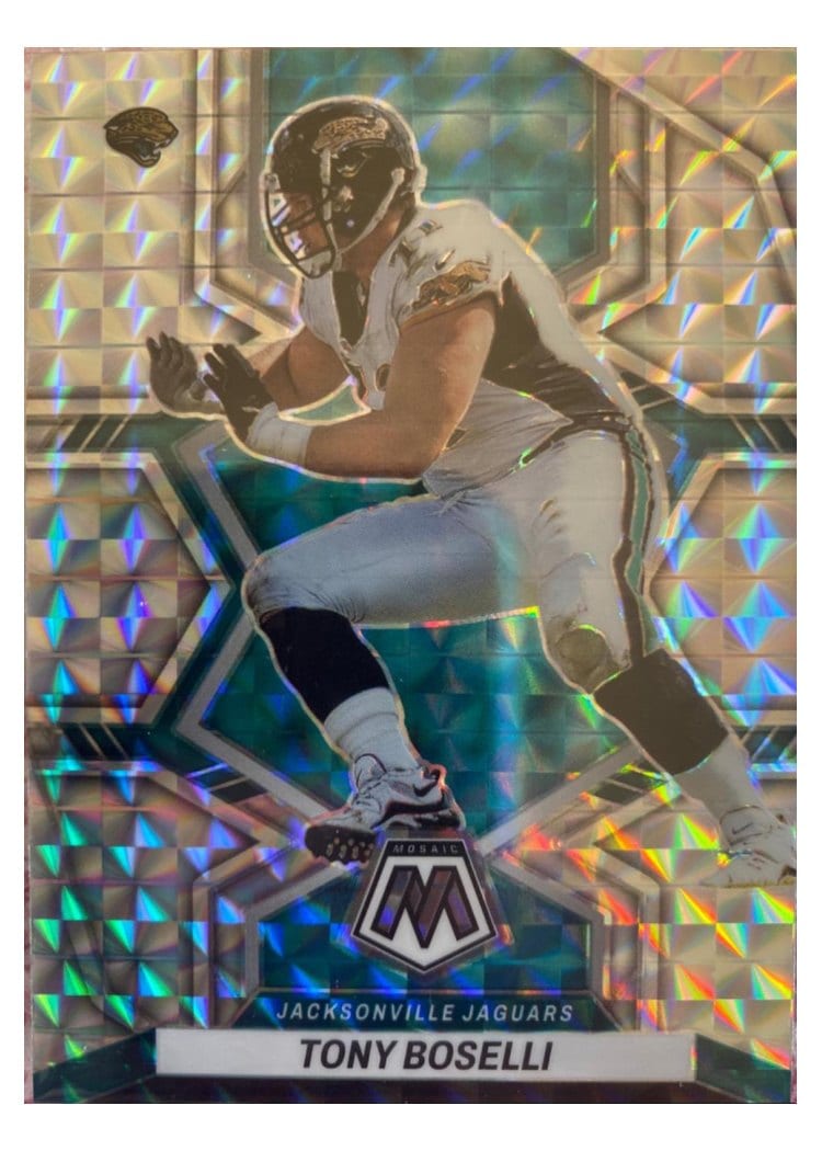 2022 Panini Mosaic Base Set Tony Boselli #247 card