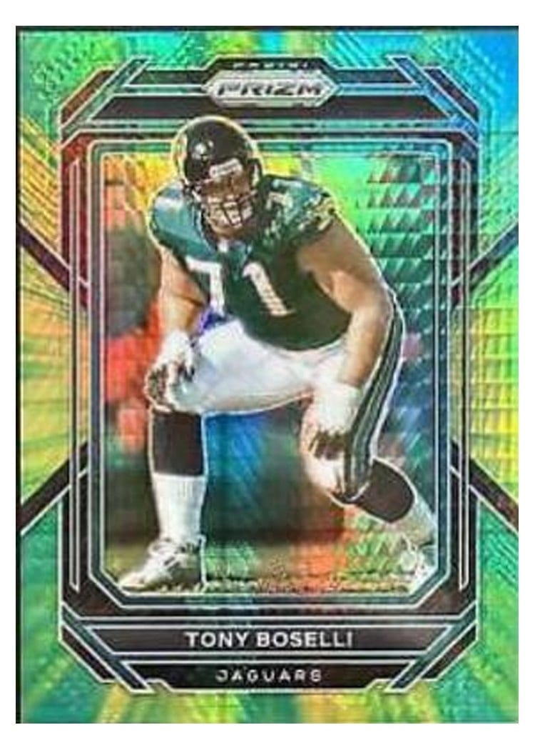 2022 Panini Prizm Base Set Tony Boselli #137 card