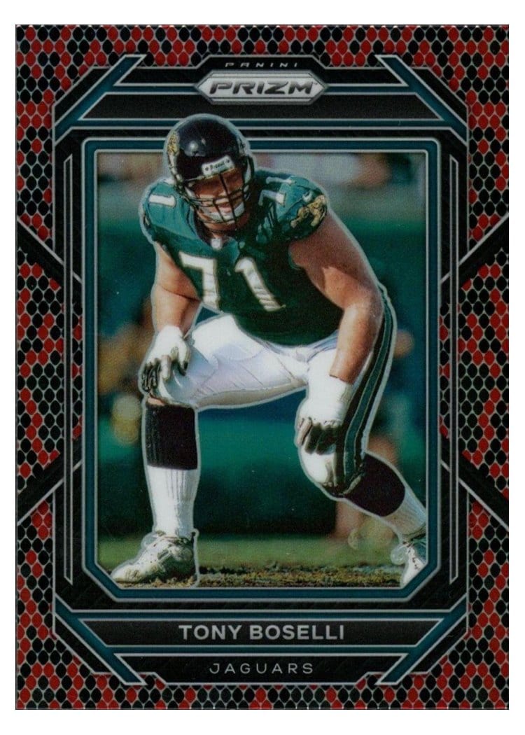 2022 Panini Prizm Base Set Tony Boselli #137 card