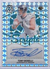 2024 Panini Mosaic Scripts Tony Boselli #SC-TBI card