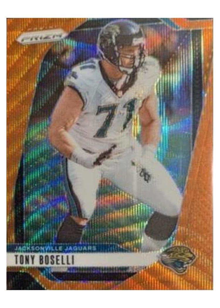 2024 Panini Prizm Base Set Tony Boselli #137 card