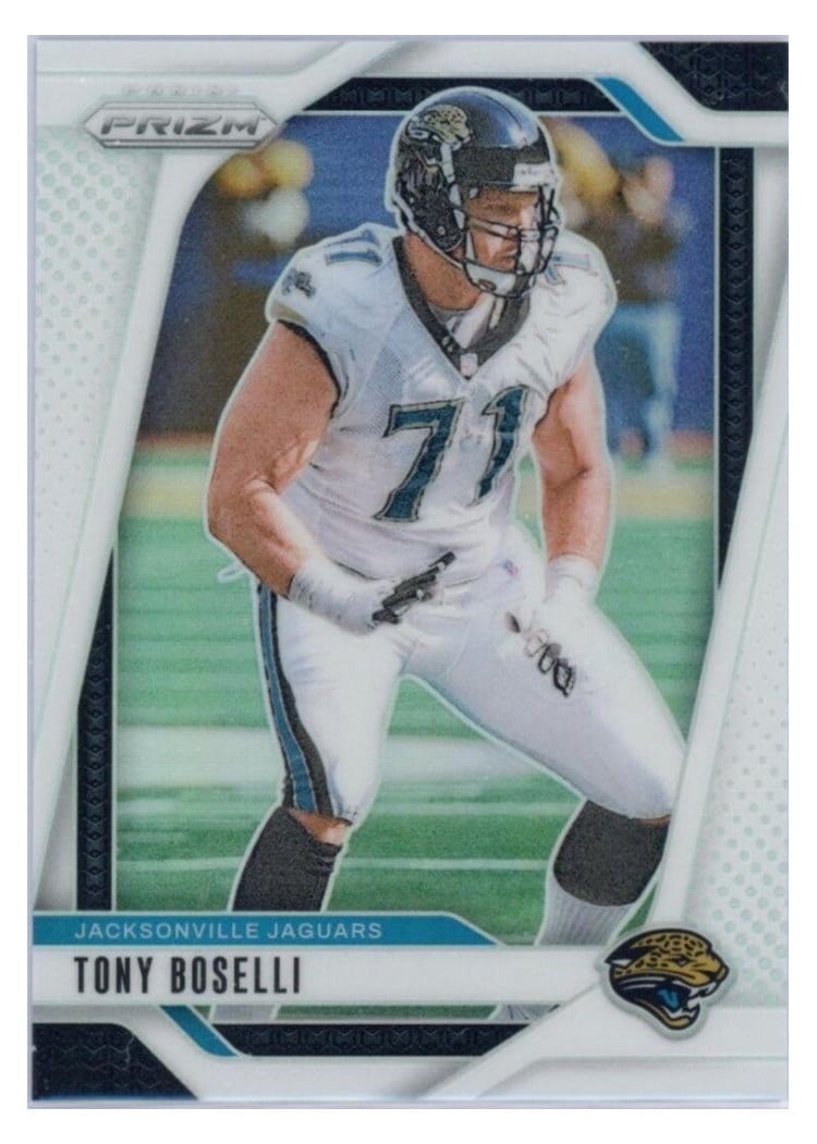 2024 Panini Prizm Base Set Tony Boselli White #137 card
