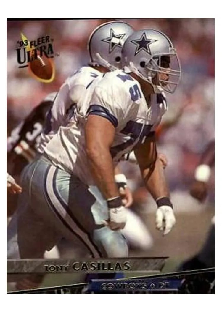 1993 Ultra Tony Casillas #87 card