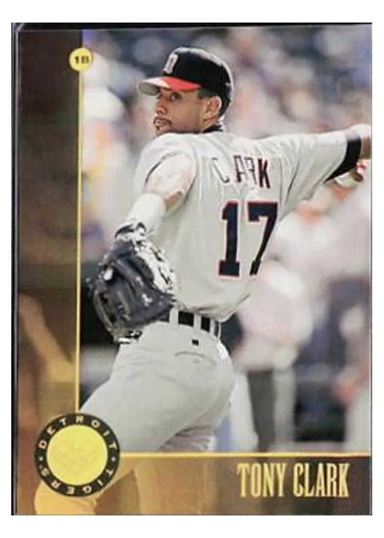 1996 Leaf Tony Clark #30 card