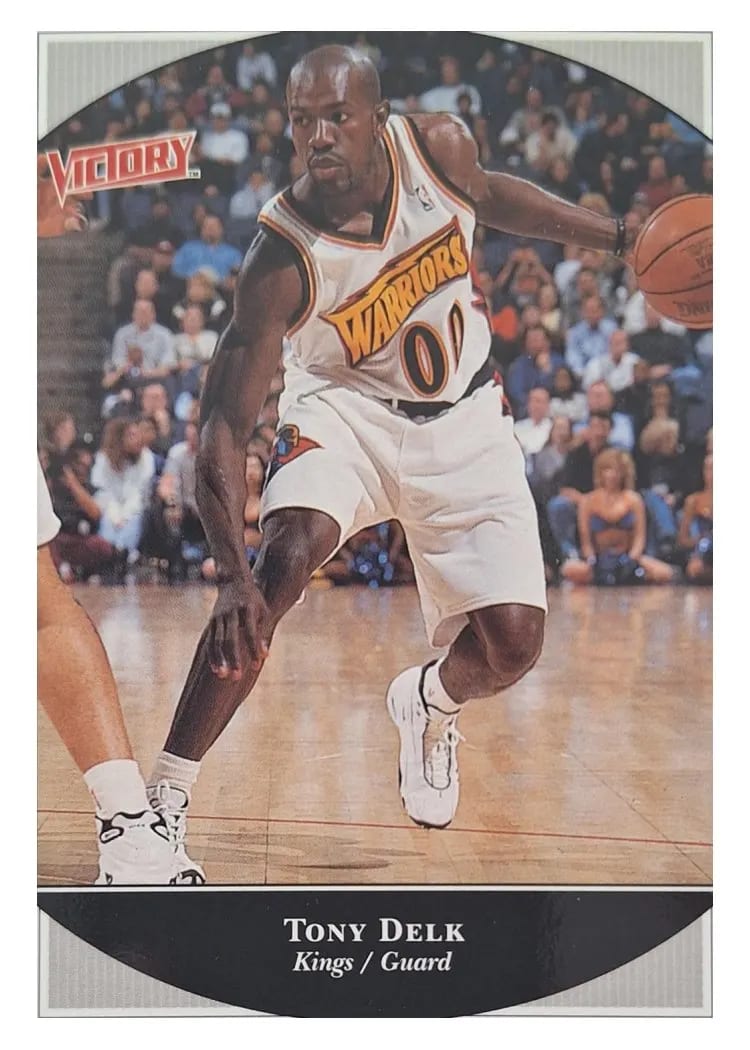 1999 Upper Deck Victory Tony Delk #87 card