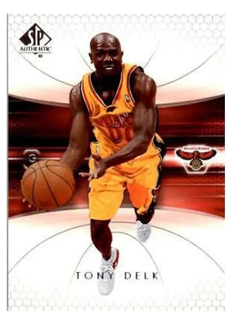 2004 SP Authentic Tony Delk #3 card