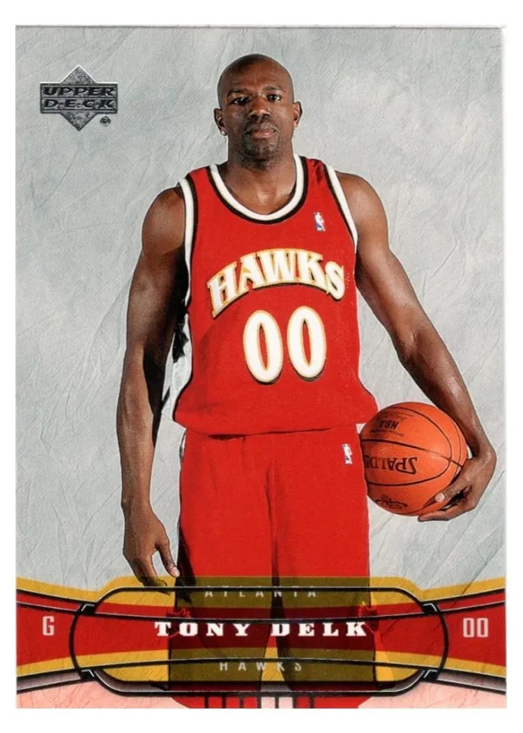 2004 Upper Deck Tony Delk #4 card