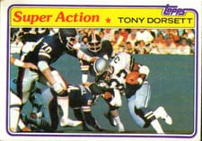 1981 Topps Tony Dorsett #138 card