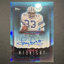 2024 Topps Midnight Stroke of Midnight Autographs Tony Dorsett #SMA-TD card