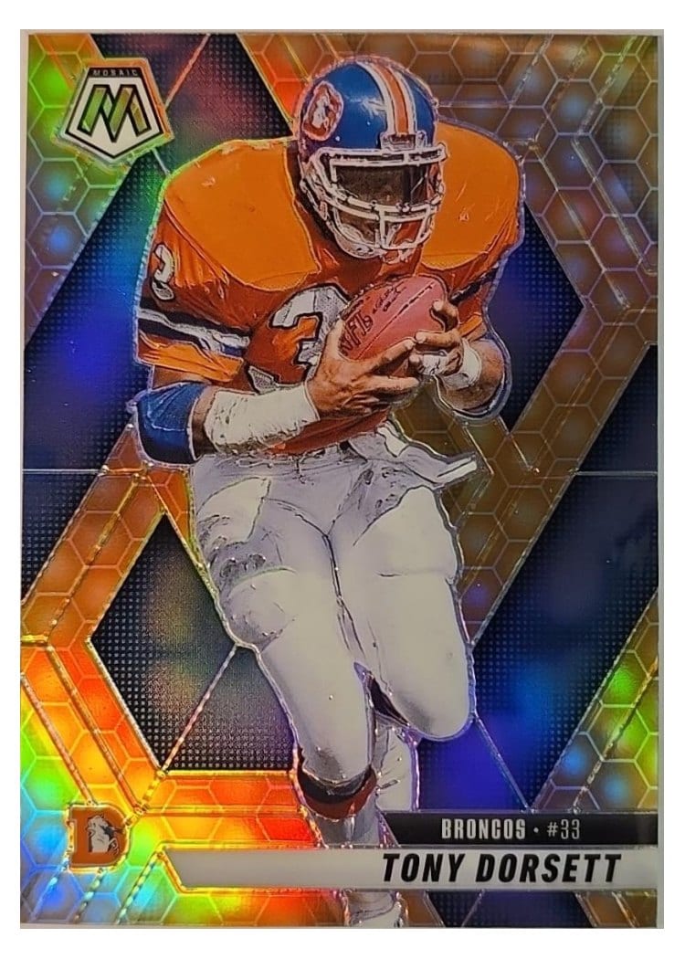 2025 Panini Mosaic Base Set Tony Dorsett #34 card