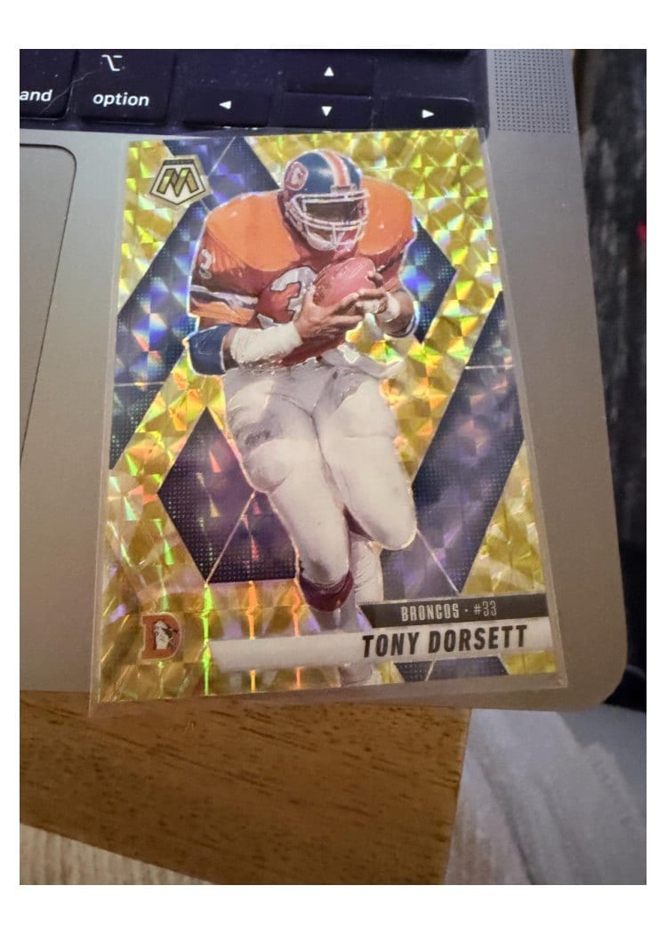 2025 Panini Mosaic Base Set Tony Dorsett #34 card