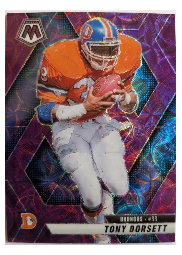 2025 Panini Mosaic Base Set Tony Dorsett #34 card