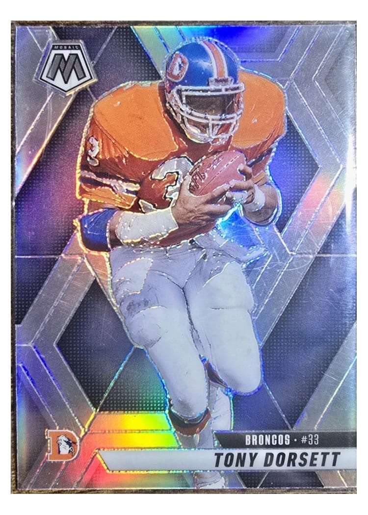 2025 Panini Mosaic Base Set Tony Dorsett #34 card