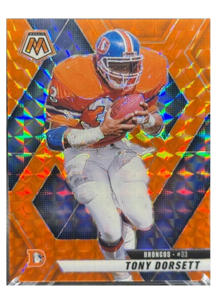 2025 Panini Mosaic Base Set Tony Dorsett #34 card
