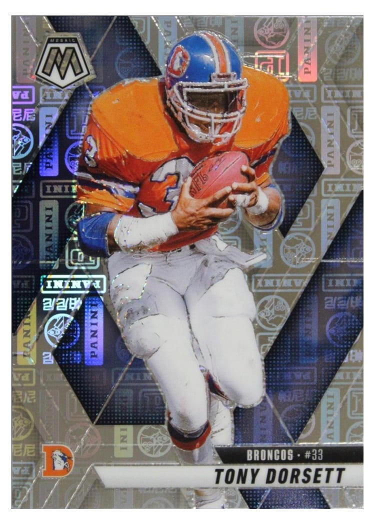 2025 Panini Mosaic Base Set Tony Dorsett #34 card