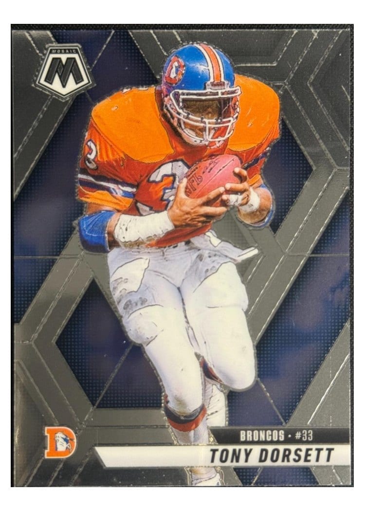 2025 Panini Mosaic Base Set Tony Dorsett #34 card