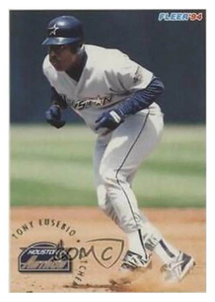 1994 Fleer Update Tony Eusebio #U142 card