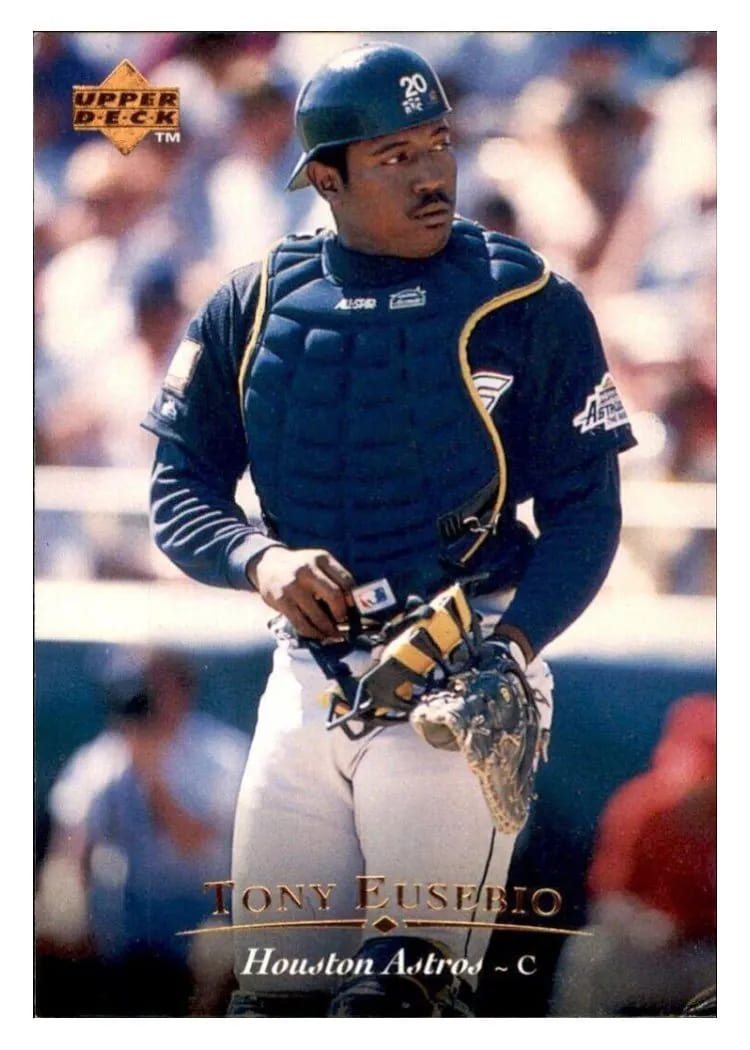 1995 Upper Deck Tony Eusebio #24 card