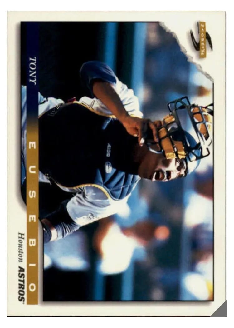 1996 Score Tony Eusebio #102 card